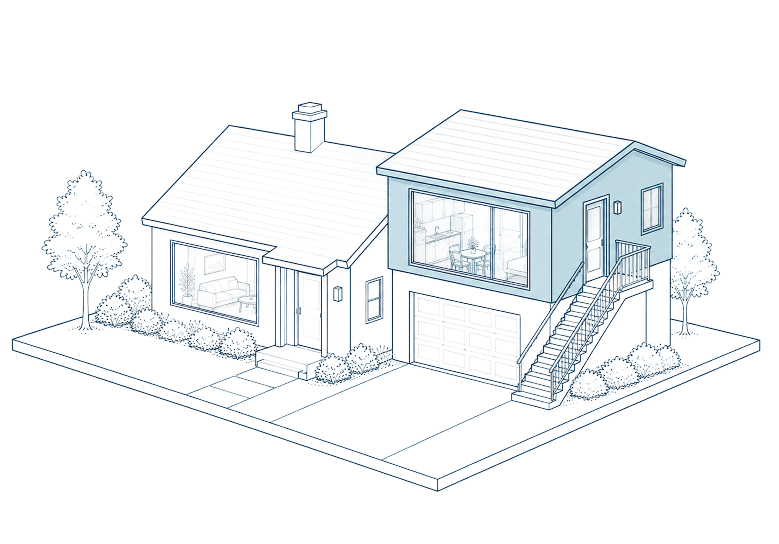 Above-Garage ADU
